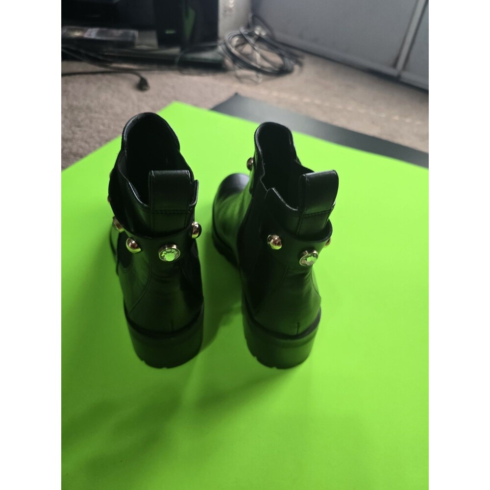 Karl Lagerfeld Porshay Lug Sole Boot Black Women's US 8.5/EUR 39B - Picture 2 of 13